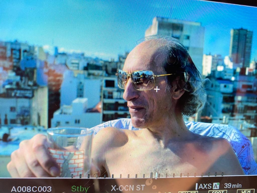 Javier Bacchetta en una escena